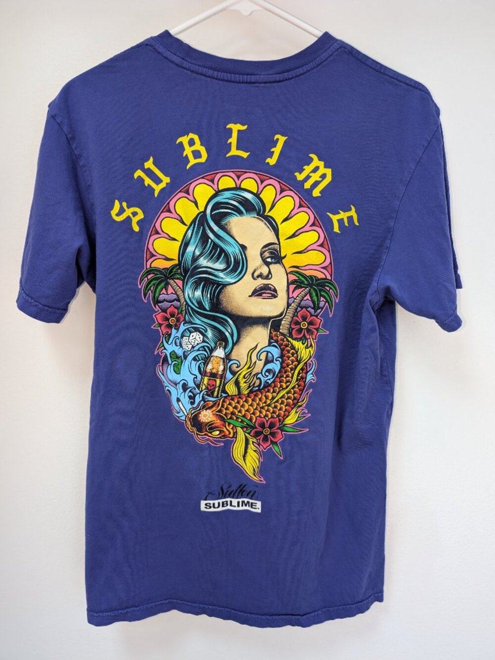 Sublime Lowrider X Sullen Art Collective Tee Shirt Size Medium